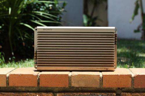 AN AWESOME SONY OF JAPAN MODEL XM-6020 STEREO 2 CHANNEL BRIDGEABLE POWER AMPLIFIER