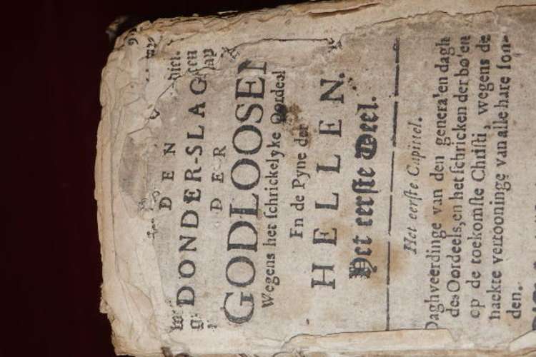 A SPECTACULAR ANTIQUE (MID 1600's) DUTCH PRAYER BOOK WRITTEN IN HIGH DUTCH