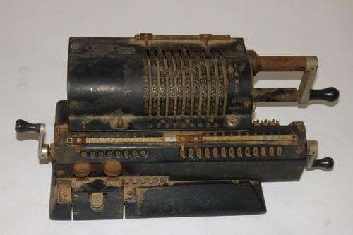 AN AMAZING ANTIQUE (c1930) SWEDISH MADE "ORIGINAL ODHNER" MODEL M602 No. 5 PINWHEEL ARITHOMETER