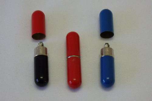 THREE VERY RARE ANTIQUE (c1940's) AMERICAN STRIKALITE POCKET STRIKER LIGHTER IN EXCELLENT CONDITION