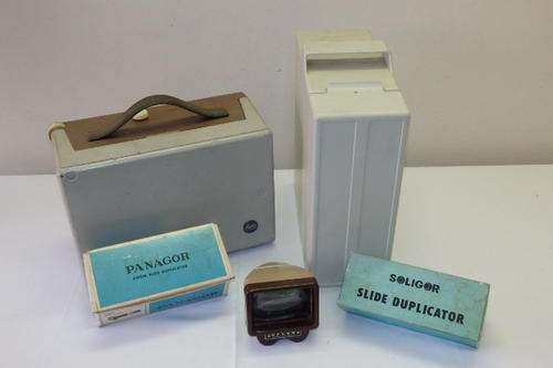 *** JOB LOT *** AN AMAZING COLLECTION OF VINTAGE PHOTO SLIDES, SLIDE DUPLICATORS, A PROJECTOR & MORE