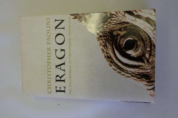 THE FIRST BOOK IN THE AWESOME FANTASY SERIES "ERAGON" BY CHRISTOPHER PAOLINI