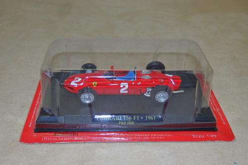 AN AMAZING SEALED "OFFICIAL PRODUCT" PHIL HILL'S 1961 "No. 2" FERRARI 156 F1 1/43 SCALE CAR