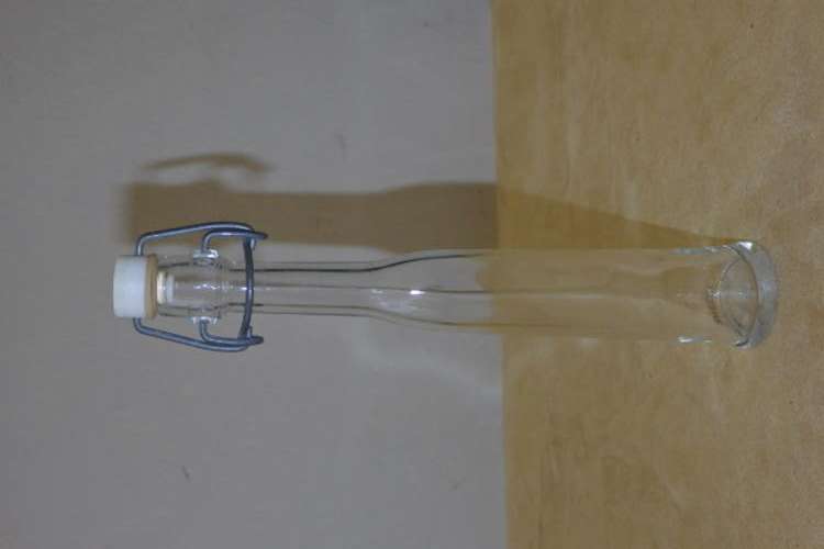 AN AWESOME "FLIP-TOP" KEFLA DEPOSE 40ml GLASS BOTTLE - IDEAL FOR ESSENTIAL OILS ETC