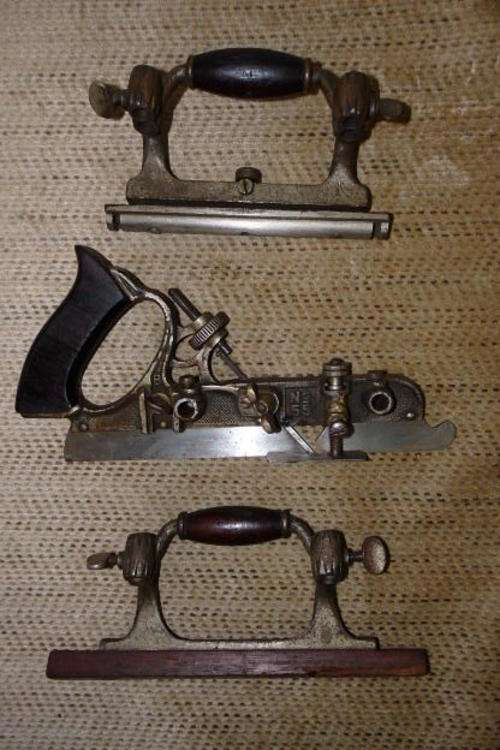 AN AWESOME VINTAGE STANLEY No. 55 CARPENTERS UNIVERSAL COMBINATION WOOD PLANE