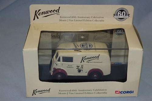 A FANTASTIC LIMITED EDITION CORGI "KENWOOD" 60th ANNIVERSARY "MORRIS J VAN" IN ITS BOX