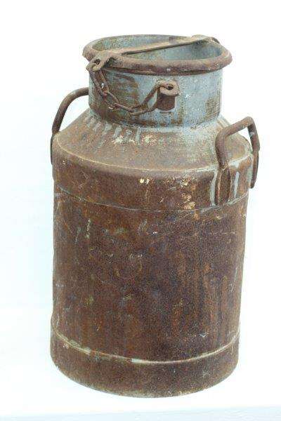 A STUNNING VINTAGE 5 GALLON TSP MILK CAN WITH TONS OF CHARACTER!!!! GRAB THIS ONE WHILE YOU CAN!