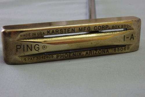 A RARE AND VERY COLLECTABLE VINTAGE PING 1A PUTTER - RATED AS ONE OF THE BEST PUTTERS EVER!!!