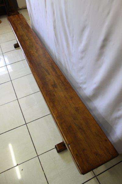 A STUNNING, EXCEPTIONAL SOLID HUGE 3m RAILWAY PLATFORM BENCH IN EXCELLENT CONDITION!!! AWESOME!!!