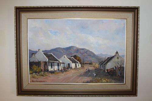 STUNNING ORIGINAL DON (DONALD JAMES) MADGE OIL PAINTING w STUNNING FRAME! MAGNIFICENT INVESTMENT!