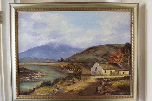 A STUNNING ORIGINAL DON BENZIEN OIL PAINTING w STUNNING FRAME! MAGNIFICENT INVESTMENT ART!!!