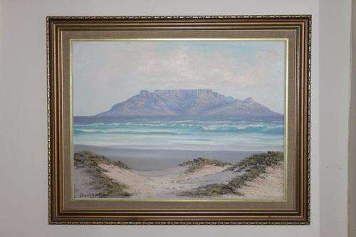 A STUNNING ORIGINAL DON (DONITA) BENZIEN OIL PAINTING w STUNNING FRAME! MAGNIFICENT INVESTMENT ART!!