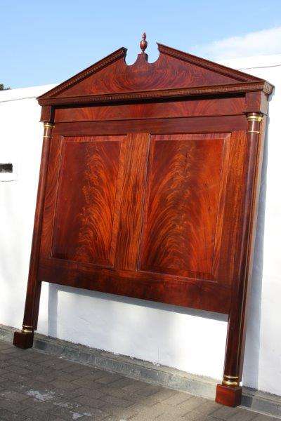 A SPECTACULAR KING SIZE SOLID ROSEWOOD HEADBOARD WITH EXQUISITE DETAIL IN FANTASTIC CONDITION!!!