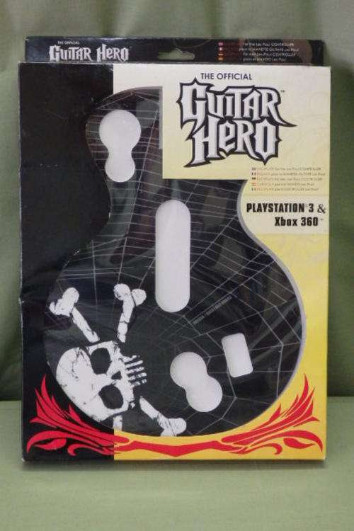 AN AWESOME "OFFICIAL GUITAR HERO" FACEPLATE FOR THE XBOX 360 & PLAYSTATION 3 LES PAUL CONTROLLER