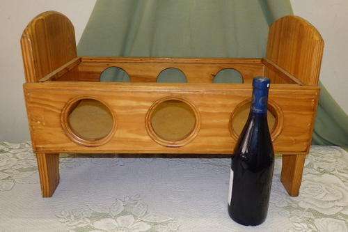 A FANTASTIC "LARGER" SOLID WOODEN "LITTLE GIRLS" BABY DOLLS PLAY COT = FOR HER FAVOURITE DOLL