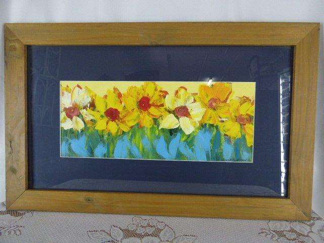 AN EXTRAORDINARY BEAUTIFUL ORIGINAL OIL BY RENOWNED AUSTRALIAN ARTIST ANNA BLATMAN. SENSATIONAL!!