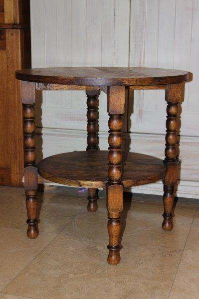 A GORGEOUS TWO TIER BOBBIN LEG COFFEE SIDE TABLE WITH STUNNING DETAIL, FANTASTIC CONDITION!!!