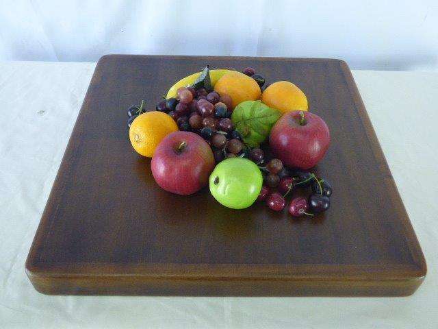 2 LOVELY SOLID WOOD LAZY SUSANS FOR YOUR DINING TABLES, LOVELY FOR BIG TABLES!!