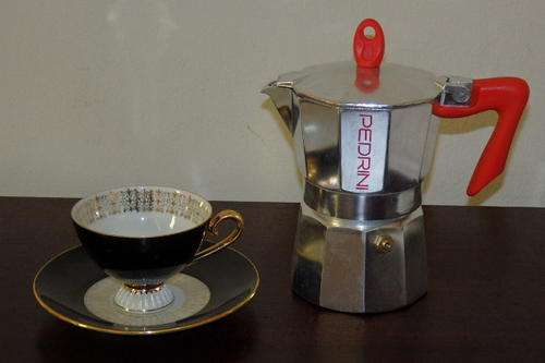 AN AWESOME ITALIAN MADE (ORIGINAL) PEDRINI STOVE TOP COFFEE/ ESPRESSO MAKER/ PERCOLATOR