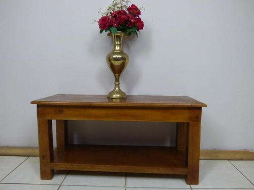 WOW! A GORGEOUS VERY SOLID DISPLAY/OCCASIONAL TABLE ON STRAIGHT LEGS! STUNNING!!