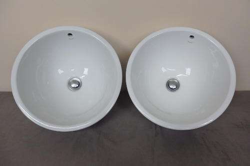 6x STUNNING "MODERN" VAAL "SAVOY" SURFACE MOUNTED HAND BASINS IN EXCELLENT CONDITION bid/basin