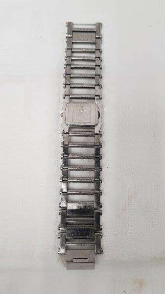 A stunning `GUESS` ladies wrist watch with with a broad strap