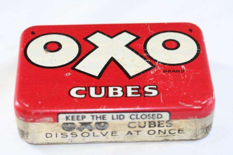 OXO CUBES - WITH 9 CUBES STILL IN THE TIN!!!!