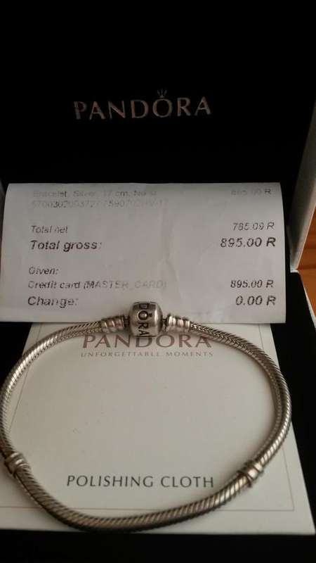 Original 19cm Silver Pandora Bracelet