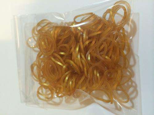 Rainbow loom bands - Gold