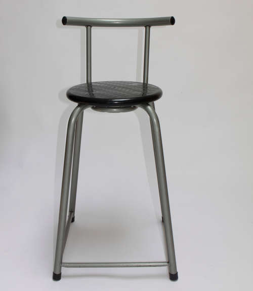 Black and Silver bar Stools