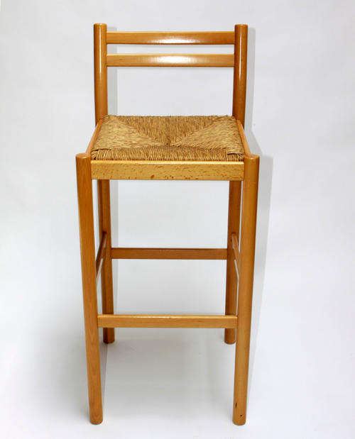 Wood and Wicker Bar stools