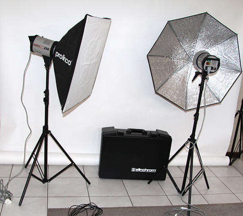 Elinchrom Prolinca 250 Studio lights set