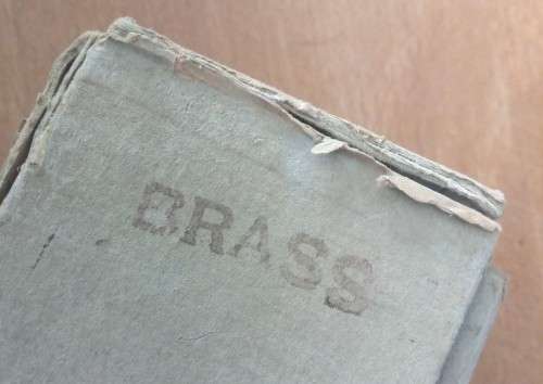 Pyrene Brass Fire Extinguisher NEW UNUSED IN BOX 1967