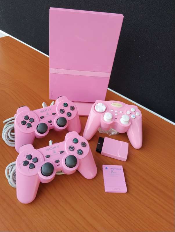 **VERY RARE** Sony PlayStation 2 Slim Limited Edition Pink Console
