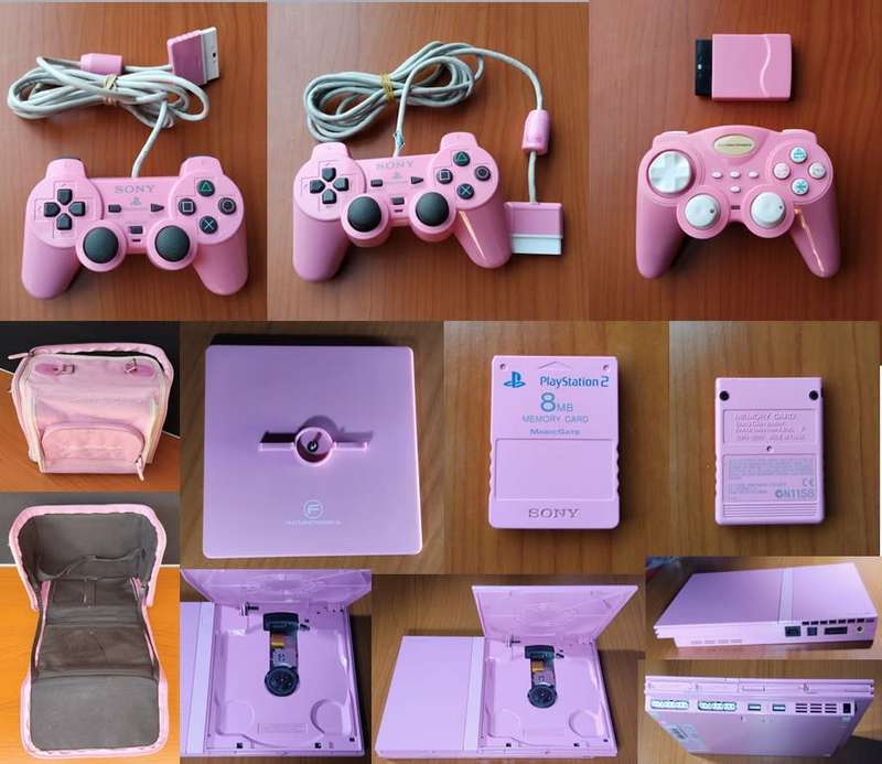 **VERY RARE** Sony PlayStation 2 Slim Limited Edition Pink Console