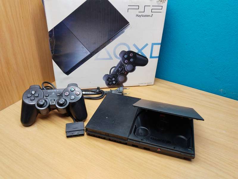 Playstation 2 - Slim Line Console (NO AV CABLE)
