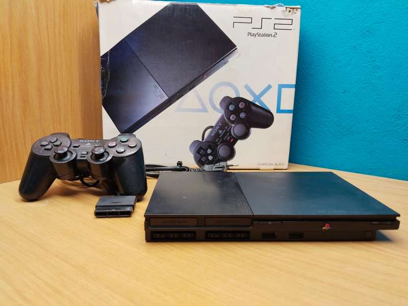Playstation 2 - Slim Line Console (NO AV CABLE)