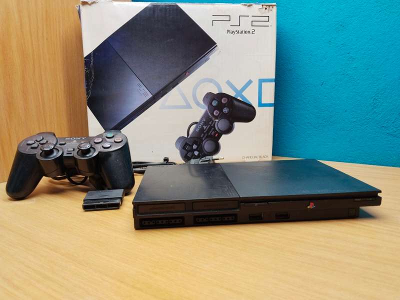 Playstation 2 - Slim Line Console (NO AV CABLE)