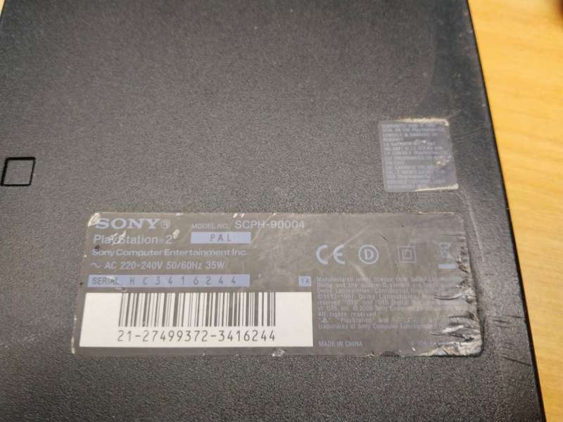 Playstation 2 - Slim Line Console (NO AV CABLE)