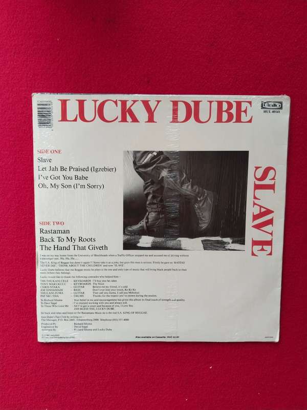 LUCKY DUBE - SLAVE - VINYL LP