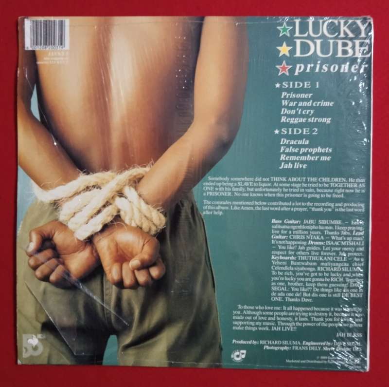 LUCKY DUBE - PRISONER - VINYL LP