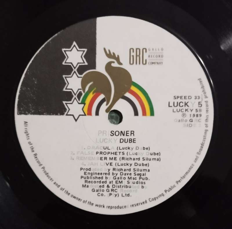 LUCKY DUBE - PRISONER - VINYL LP