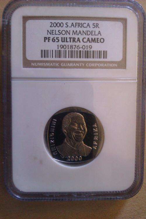 Mandela 2000 R5 NGC PF65 Ultra Cameo *** ULTRA RARE *** 1 WEEK SPECIAL!!!!