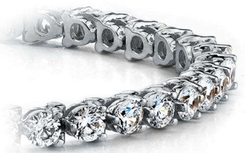 Brilliant 11 Carat Sparkling Tennis Bracelet