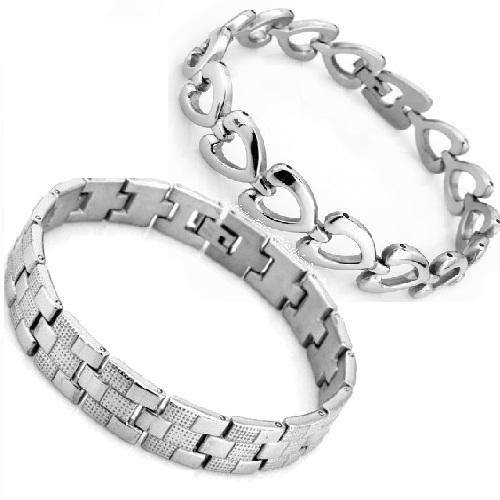 {CRAZY R1 START!} For Him or For Her- Stainless Steel Bracelt