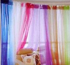 Organza curtains