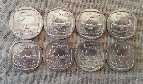 ***8X1994 INAUGURATION R5 COINS***COINS IN EXCELLENT CONDITION.