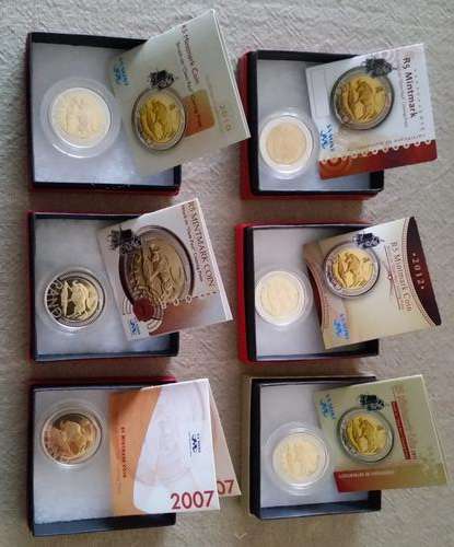 First time on BOB.***2007,2008,2010,2011,2012 and 2013*** Oom Paul R5 coin's up for grabs.