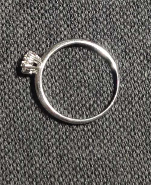 ***LUXURY 925 CZ CLASSIC CLUSTER RING***