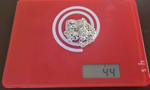 ***Super Solid Sterling Silver Necklace!!...Great Weight!!...***